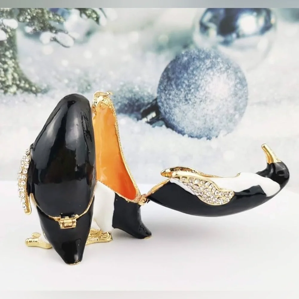 Penguin Trinket Box